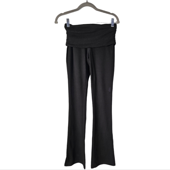 NWTFREE PEOPLE Movement Aced Pants Ruched Waist Yoga Pants Black Size XS - Picture 8 of 13